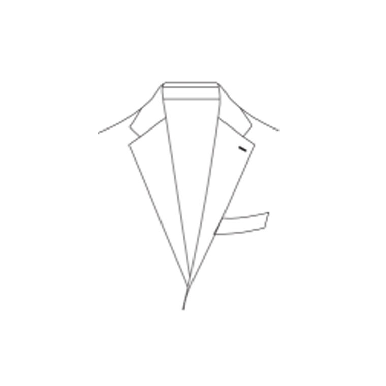 深蓝色纹理高端商务经典西服三件套装