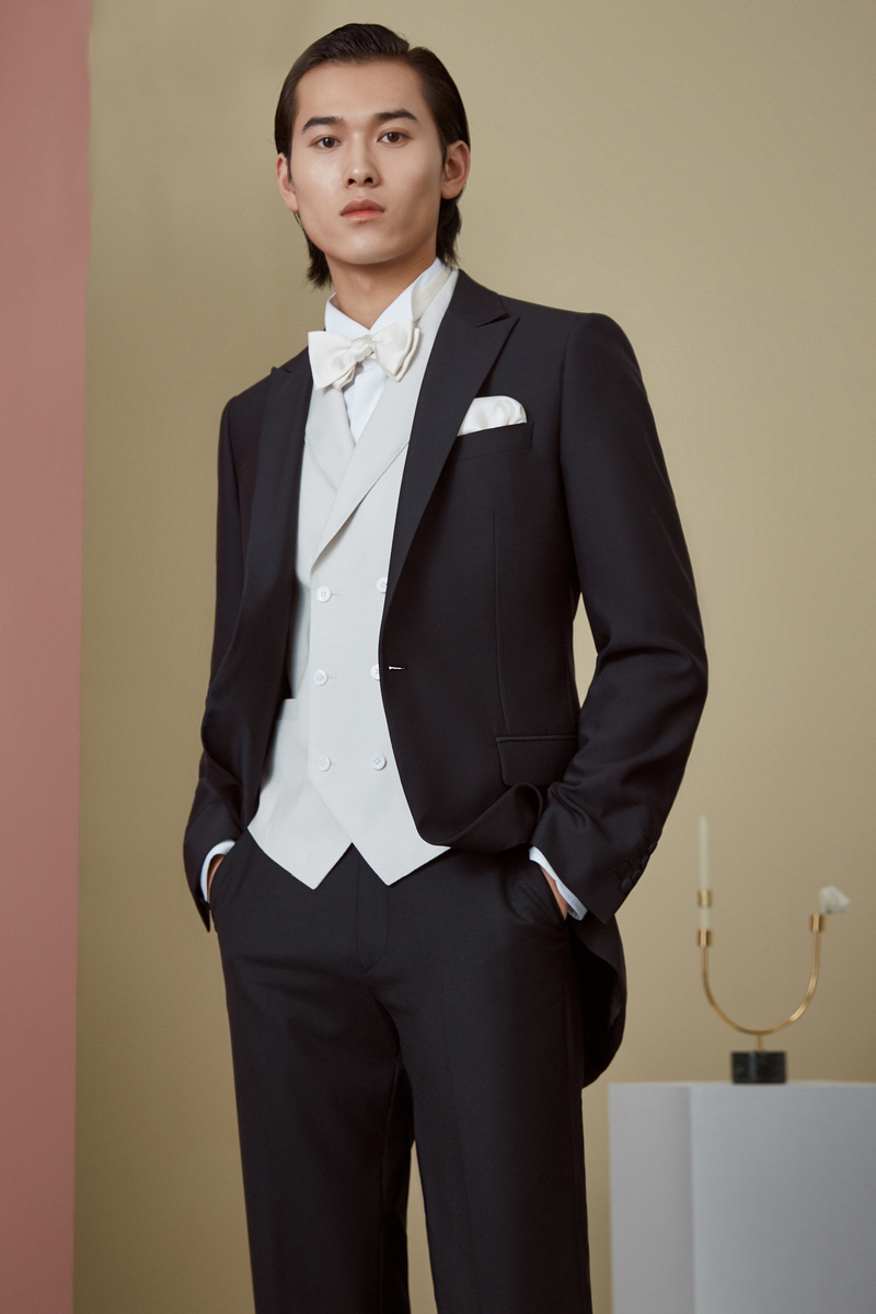Black Two-Piece Tuxedo