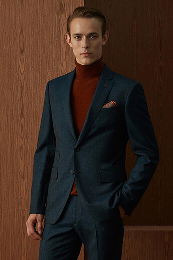 Green Two-Piece Suit