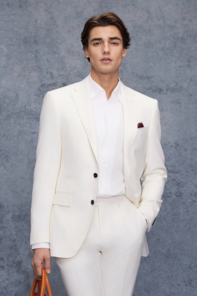 White Cool‑Touch Suit