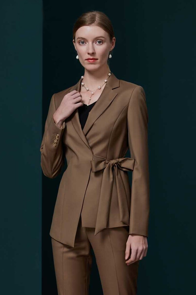 Brown Two-Piece Suit